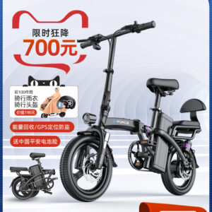 German G-force folding electric bicycle ultra-light driving battery car small portable lithium battery electric car