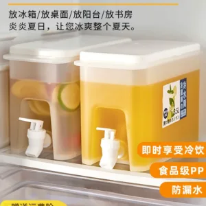 Refrigerator cold large-capacity high-temperature-resistant plastic boiling water cup beverage bucket faucet seal