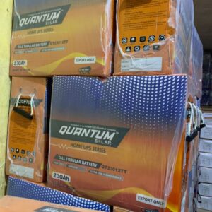 Quantum Lead Acid 12V 230AH Tall Tubular Inverter Battery with for Home, Office & Shops