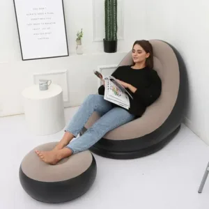 Inflatable Leisure Bean Bag Sofa Lazy Couch Bag Chair Outdoo