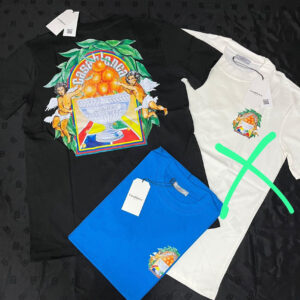 Casablanca high quality tshirt Seri 5 pcs Size S -2xl