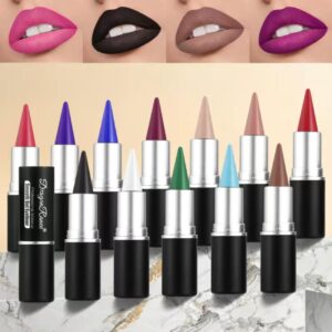 Matte Lip Liner Long-lasting waxy texture suitable for all skin types  Suitable for eyeliner holiday party lipstick