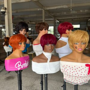 High quality short wig human hair