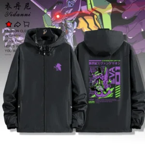 New Century EVA Evangelion co-branded Unit 1 clothes anime jackets spring and autumn men's and women's jackets trendy