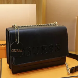 Trendy and fashionable textured small square bag 2024 spring and summer super hot chain shoulder bag simple western style letter crossbody bag